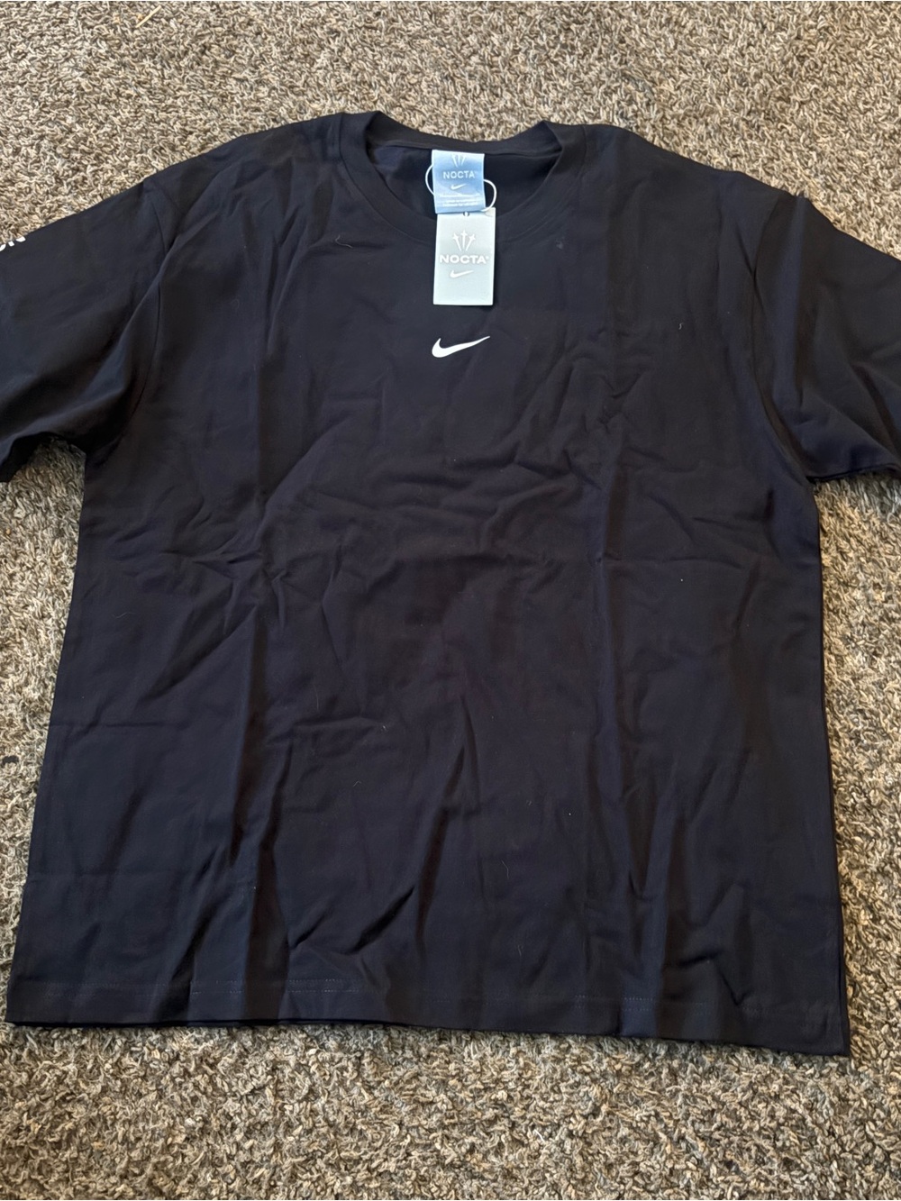 Nike NOCTA Graphic Tee 'Black' - Size M